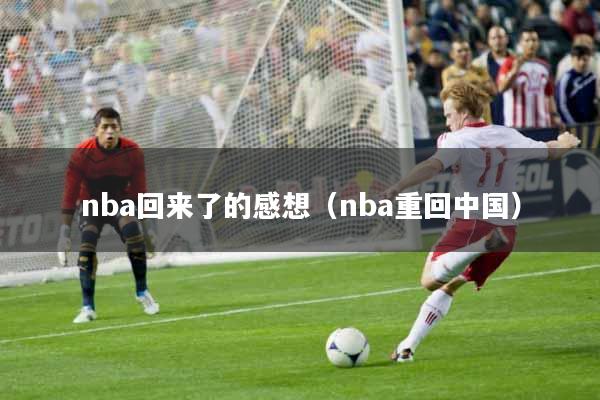nba回来了的感想（nba重回中国）